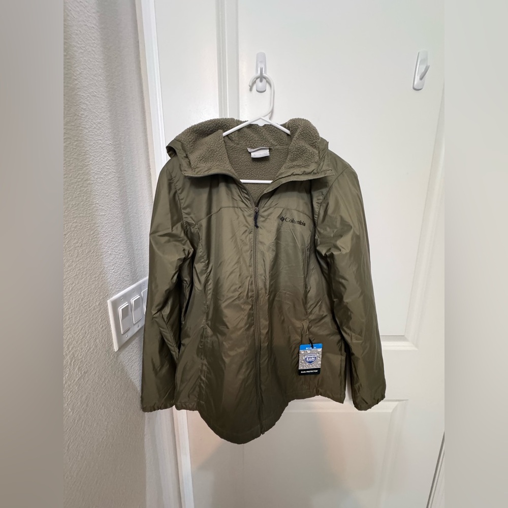 Columbia Women’s Switchback Sherpa Lined Jacket Rain Protector Jacket